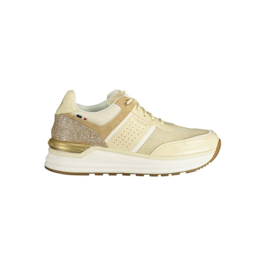 U.S. POLO ASSN. Beige Eco Suede Women Sneaker