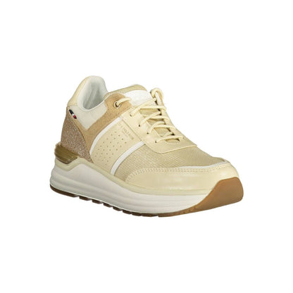 U.S. POLO ASSN. Beige Eco Suede Women Sneaker