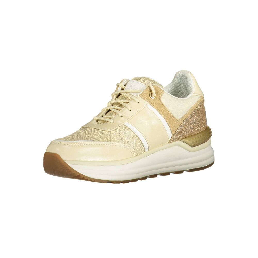 U.S. POLO ASSN. Beige Eco Suede Women Sneaker