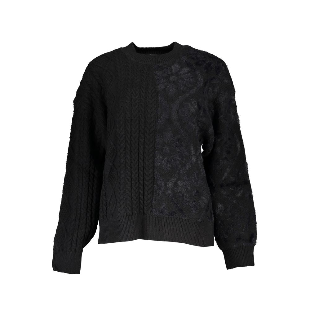 Desigual Edler Rollkragenpullover mit Kontrastdetails