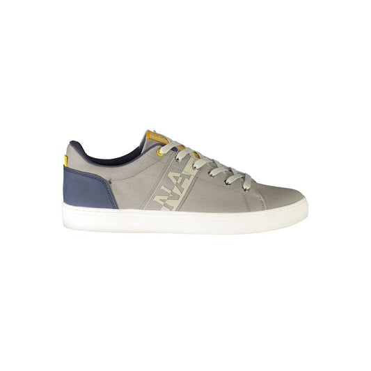 Napapijri Gray Polyester Sneaker