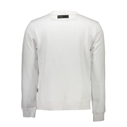 Maglione in cotone bianco