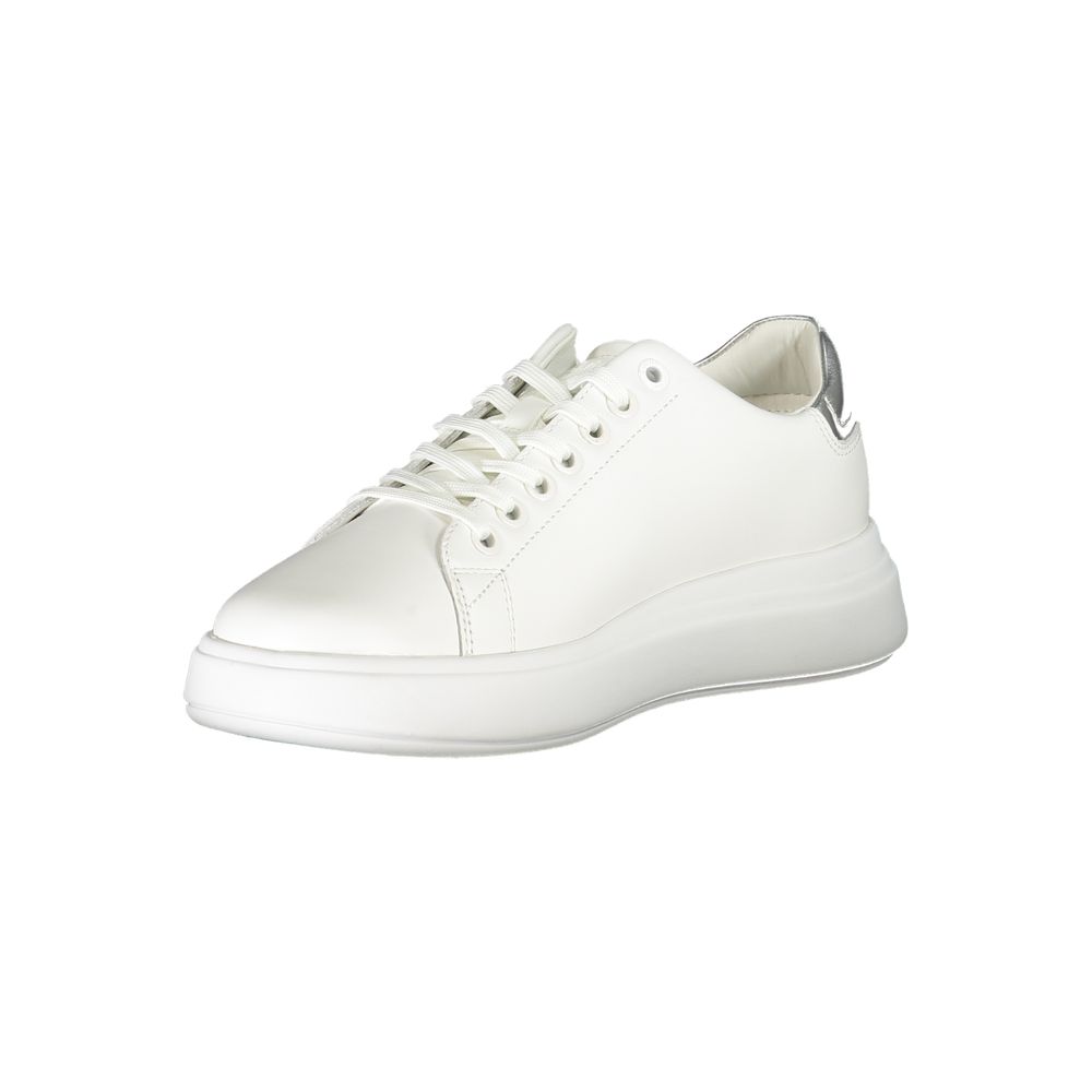 Calvin Klein Schicke weiße Sneakers mit Kontrastdetails