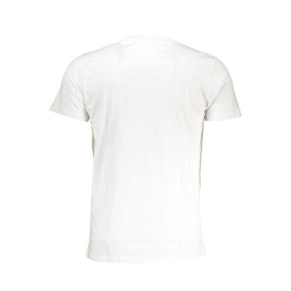 Cavalli Class White Cotton T-Shirt