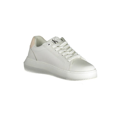 Calvin Klein White Leather Women Sneaker