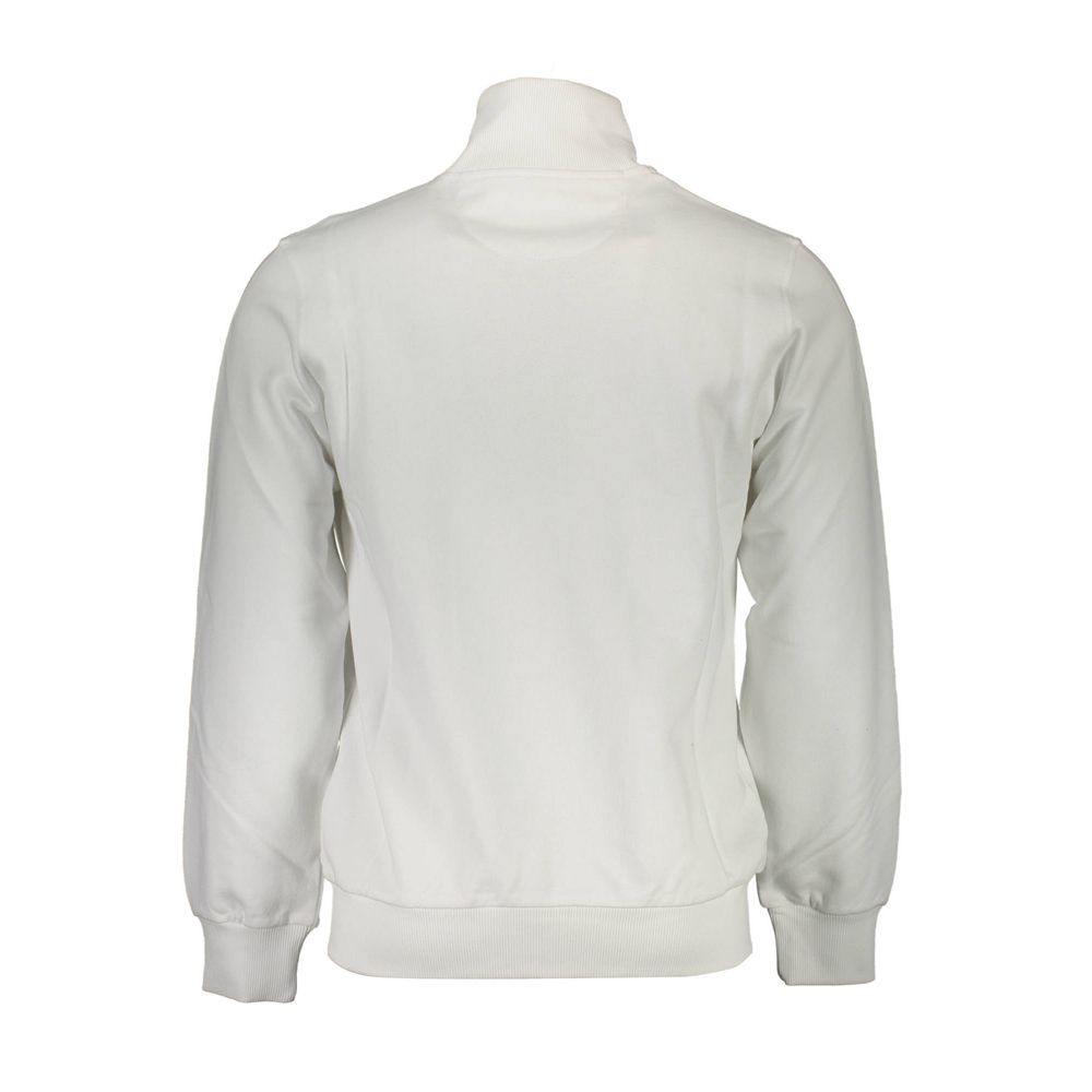 La Martina White Cotton Men Sweater