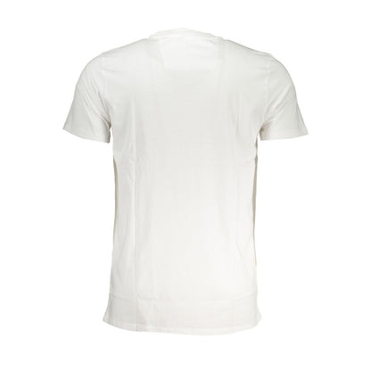 Cavalli Class White Cotton T-Shirt