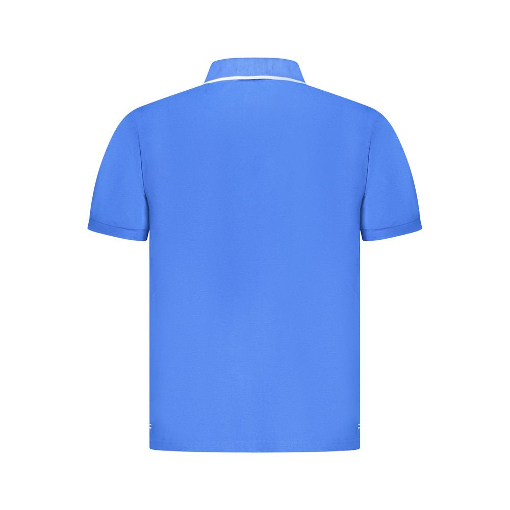 North Sails Blue Cotton Men Polo Shirt