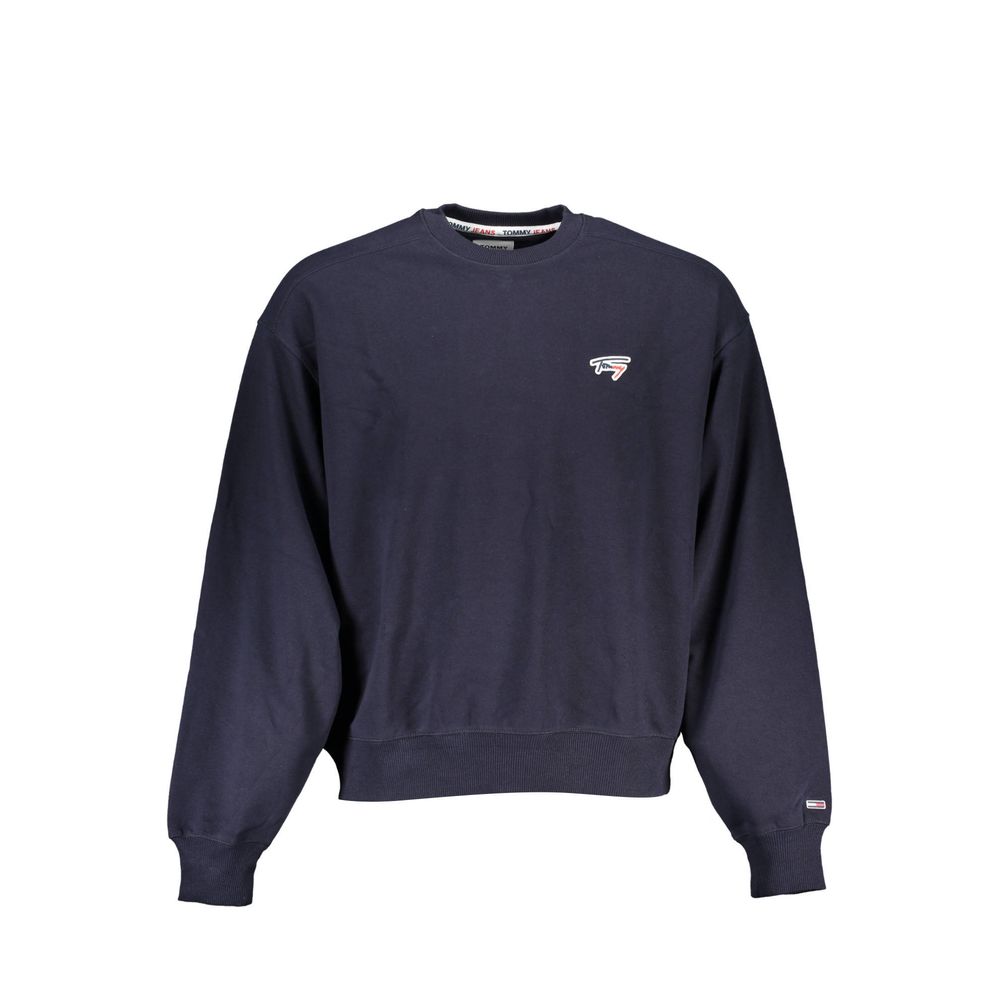 Tommy Hilfiger Blue Cotton Men Sweater