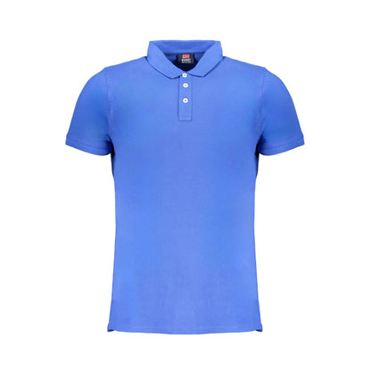 Norway 1963 Blue Cotton Polo Shirt