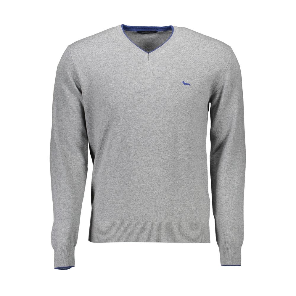 Harmont &amp; Blaine Grauer Wollpullover für Herren