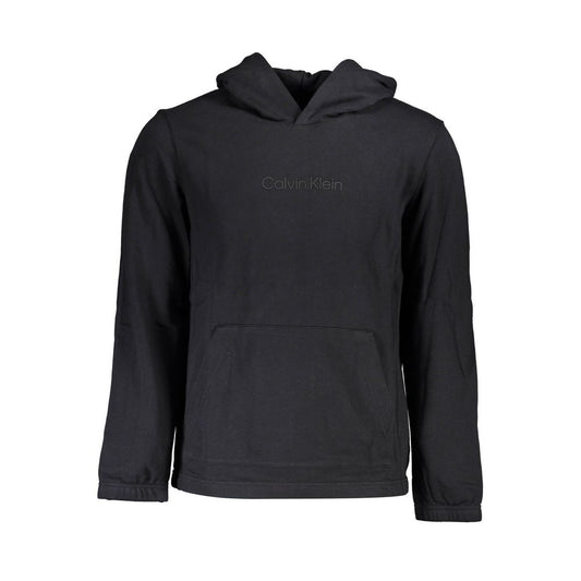 Calvin Klein – Schwarzer Baumwollpullover für Herren