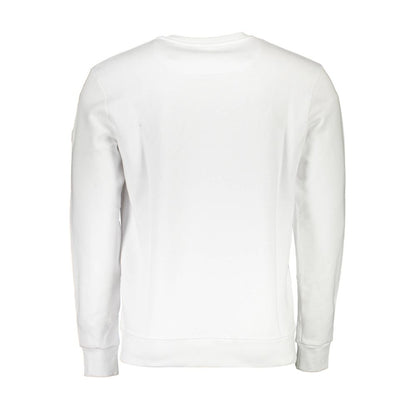 North Sails White Cotton Men Sweater