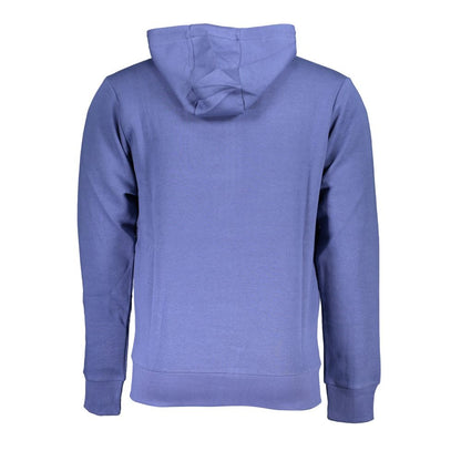 US Grand Polo Chic – Kapuzenpullover mit gesticktem Logo, Blau