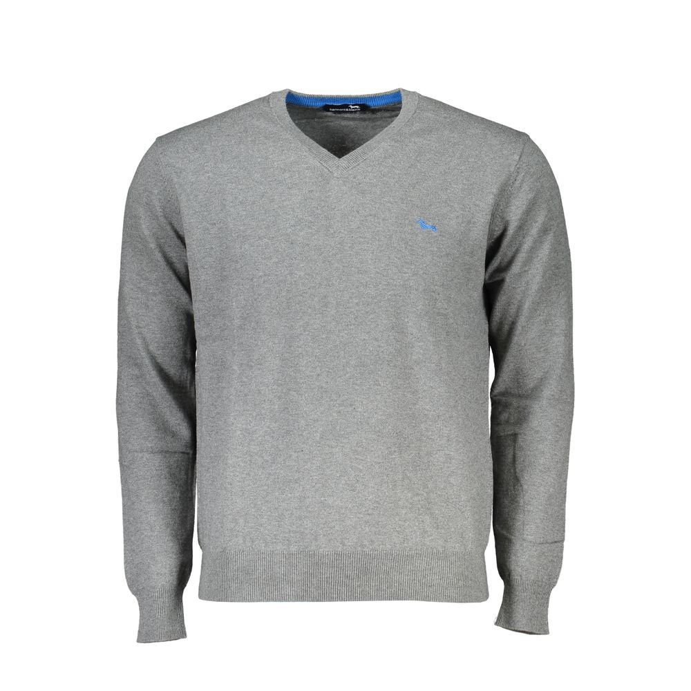 Harmont &amp; Blaine – Edler Pullover aus Baumwollmischung mit V-Ausschnitt