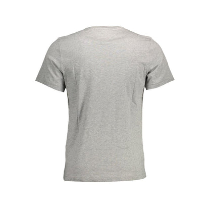 Tommy Hilfiger Gray Cotton Men T-Shirt