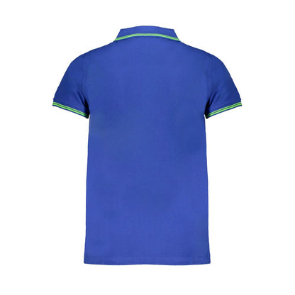 Norway 1963 Blue Cotton Polo Shirt