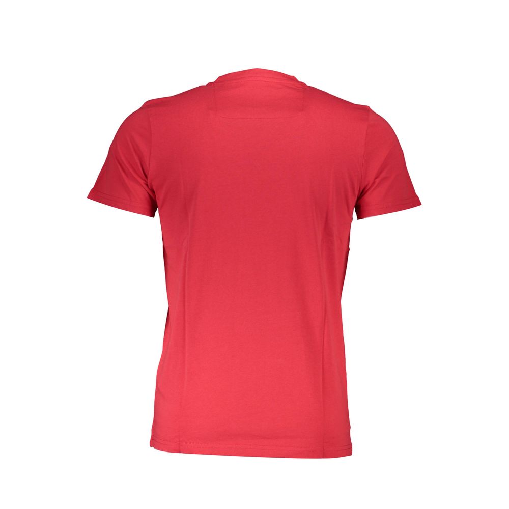 Rotes Baumwoll-T-Shirt „Cavalli Class“