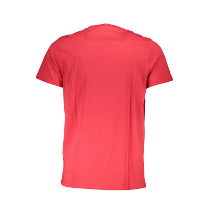 Rotes Baumwoll-T-Shirt „Cavalli Class“