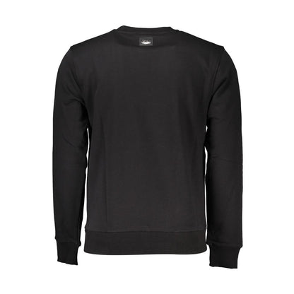 Cavalli Class Black Cotton Men Sweater