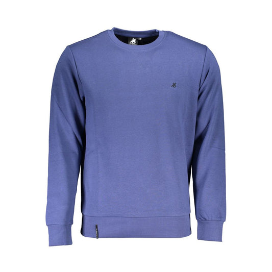 Blauer Baumwollpullover US Grand Polo