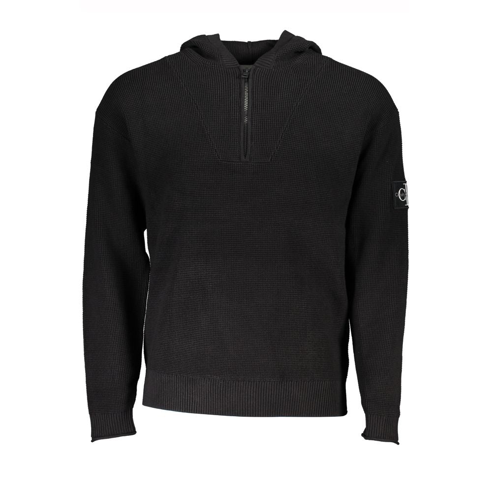 Calvin Klein – Eleganter Kapuzenpullover aus Baumwolle mit Logodetail