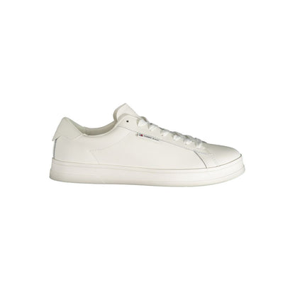 Tommy Hilfiger White Polyester Sneaker