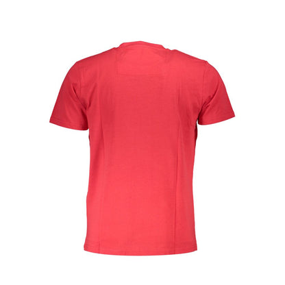 Rotes Baumwoll-T-Shirt „Cavalli Class“