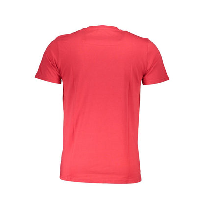 Rotes Baumwoll-T-Shirt „Cavalli Class“