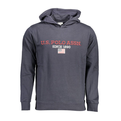 U.S. POLO ASSN. Blue Cotton Men Sweater