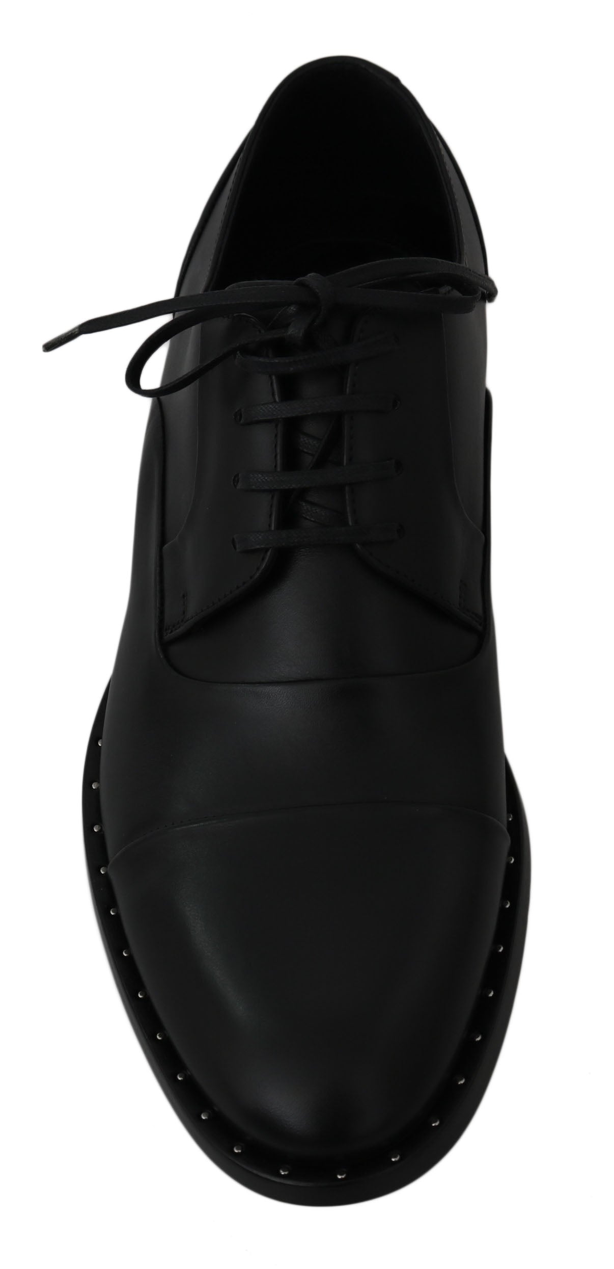 Chaussures derby en cuir noires