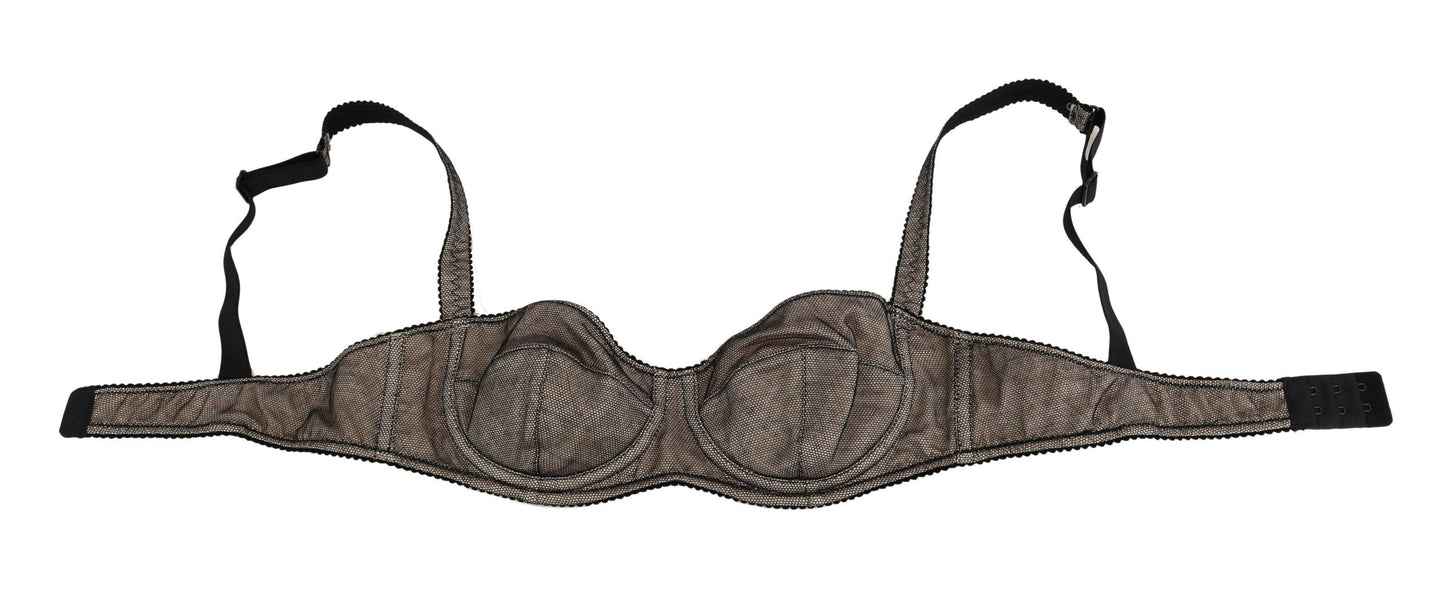 Intimo Reggiseno Regg Balconcino Imbottito Marrone