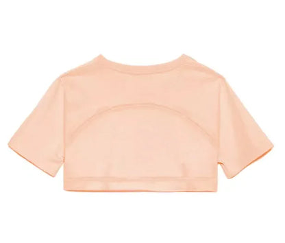 Pink Cotton Tops & T-Shirt